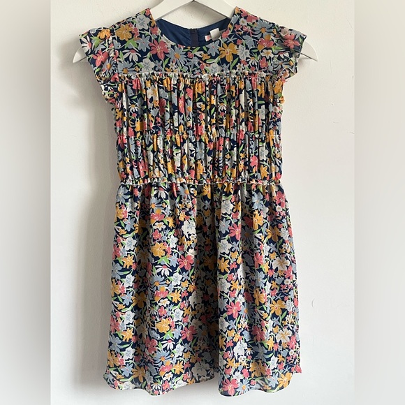 Crewcuts Floral Chiffon Dress size 6 - Picture 1 of 10